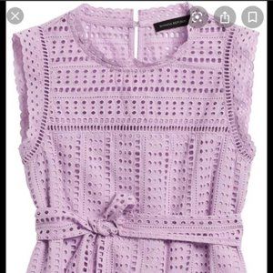 Banana Republic Eyelet Tie-Waist Top